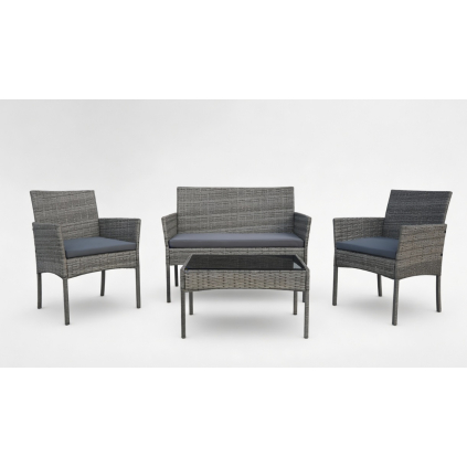 LORELO zahradny set siva kvalitny