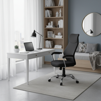 krasne-kancelraske-kreslo-q-319-cierna