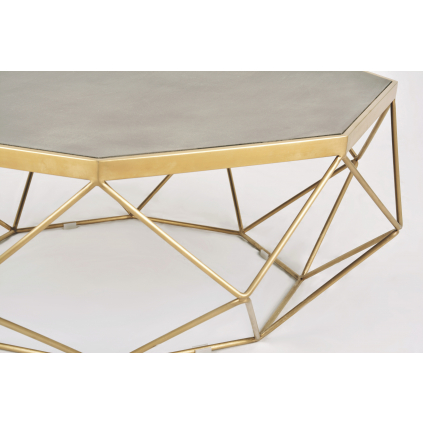 luxusny ocelovy konferencny stolik GLAMOUR GL1714