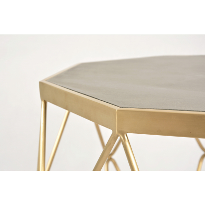 luxusny ocelovy konferencny stolik GLAMOUR GL1715