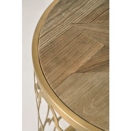luxusny okruhly konferencny stolik GLAMOUR GL1540