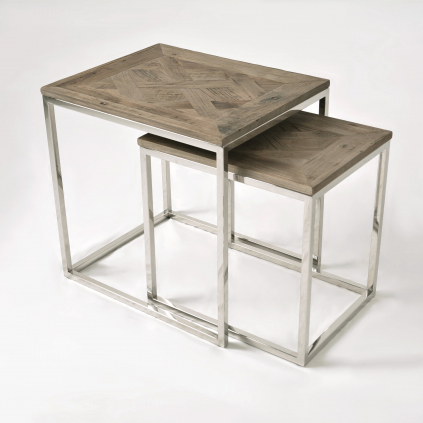 luxusny ocelovy konferencny stolik GLAMOUR GL1538 39
