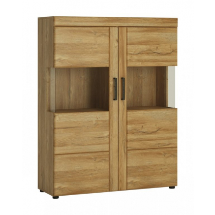 moderna nizka vitrina CORTINA 2D TYP CNAV01