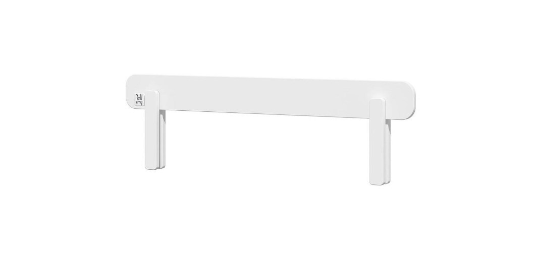 ArtBel Zábranka na posteľ BELL 90cm | univerzálna Farba: Sivo-biela