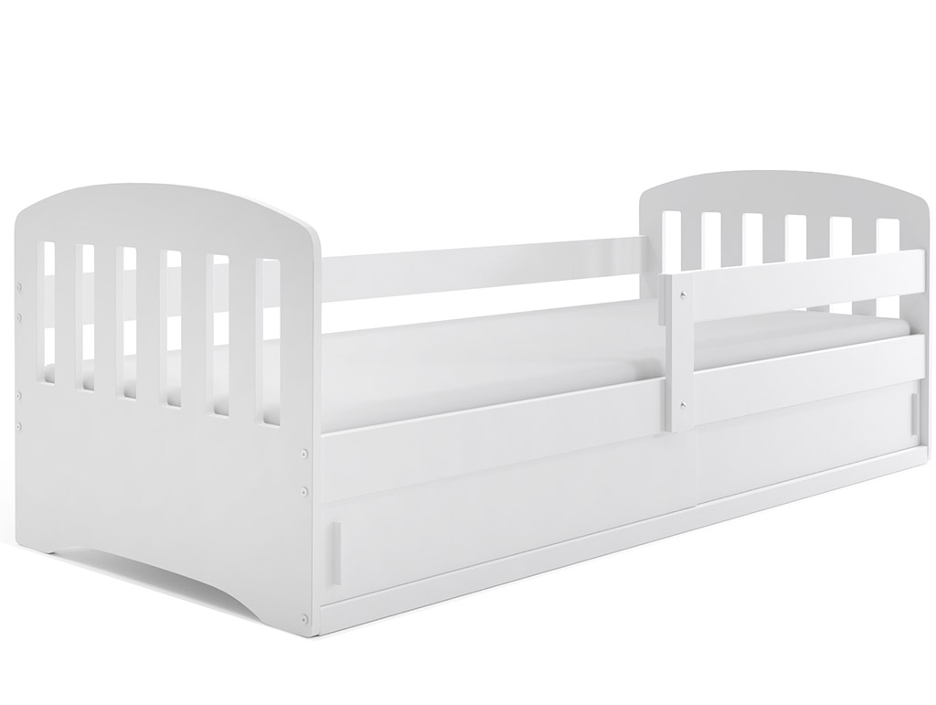 BMS Detská posteľ CLASIC 1 Farba: Biela / biela, Rozmer.: 160 x 80 cm