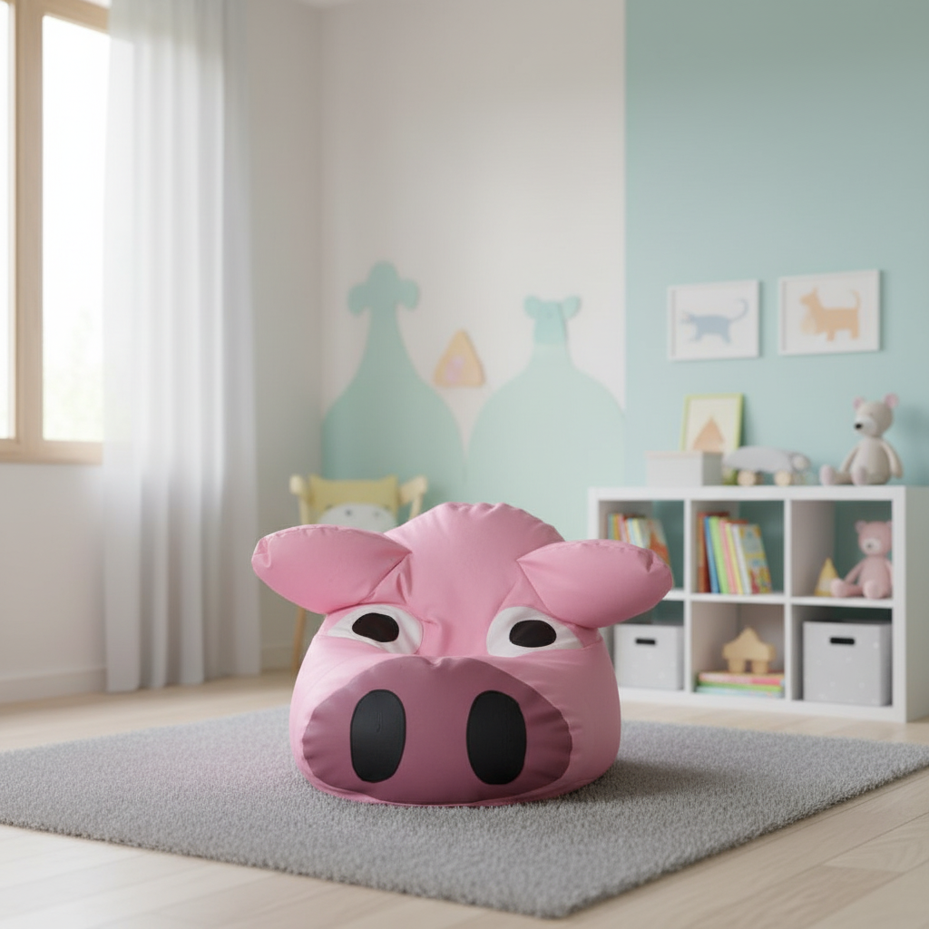 ArtPP Detský sedací vak PRASIATKO | PPY-40