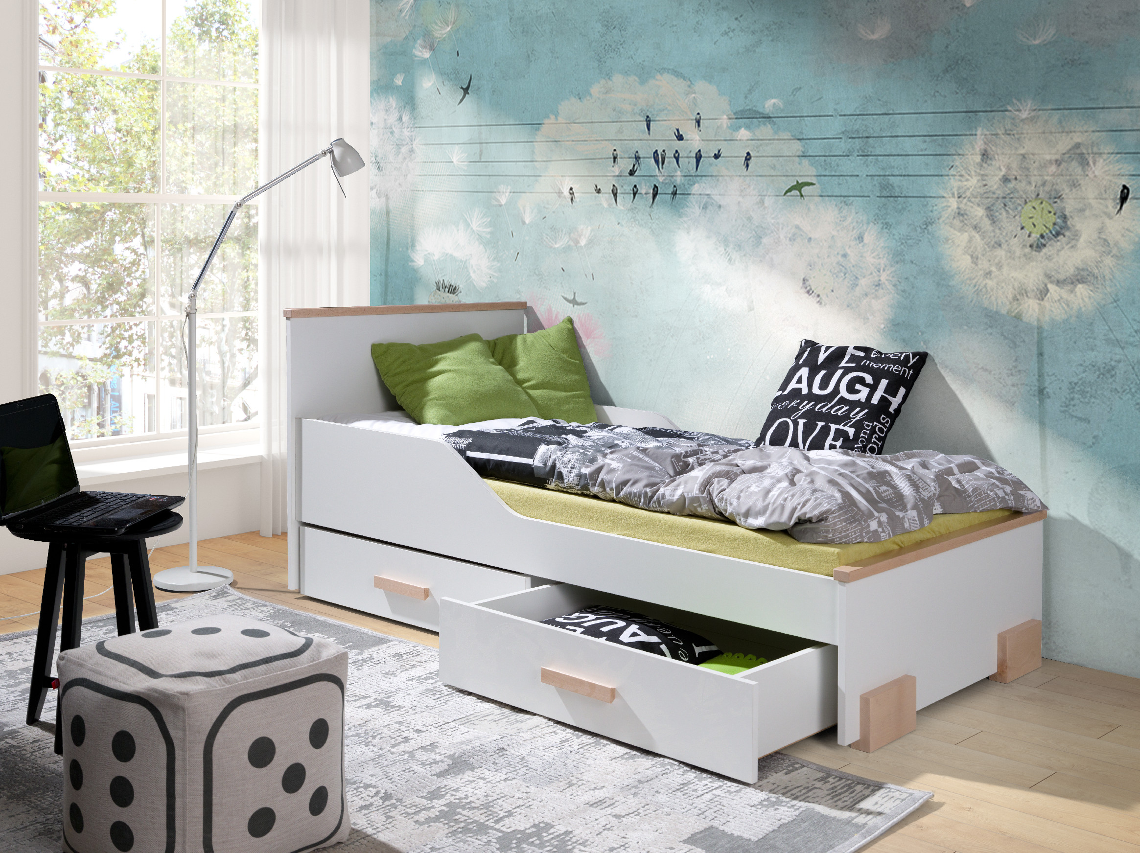 ArtBed Detská posteľ CAREN Prevedenie: 80 x 180 cm