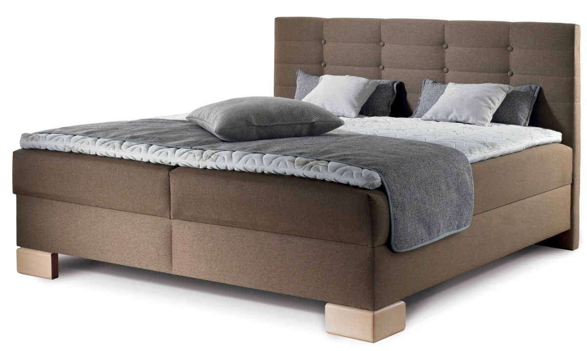E-shop New Design Manželská posteľ VIANA 180 | s topperom Extra