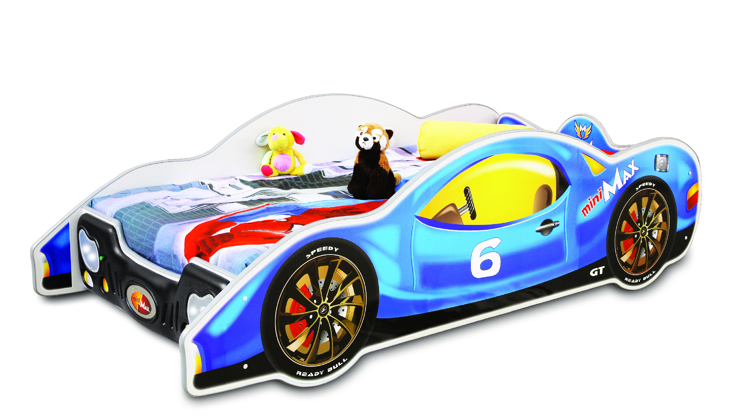 Artplast Detská posteľ Auto Mini Max modré