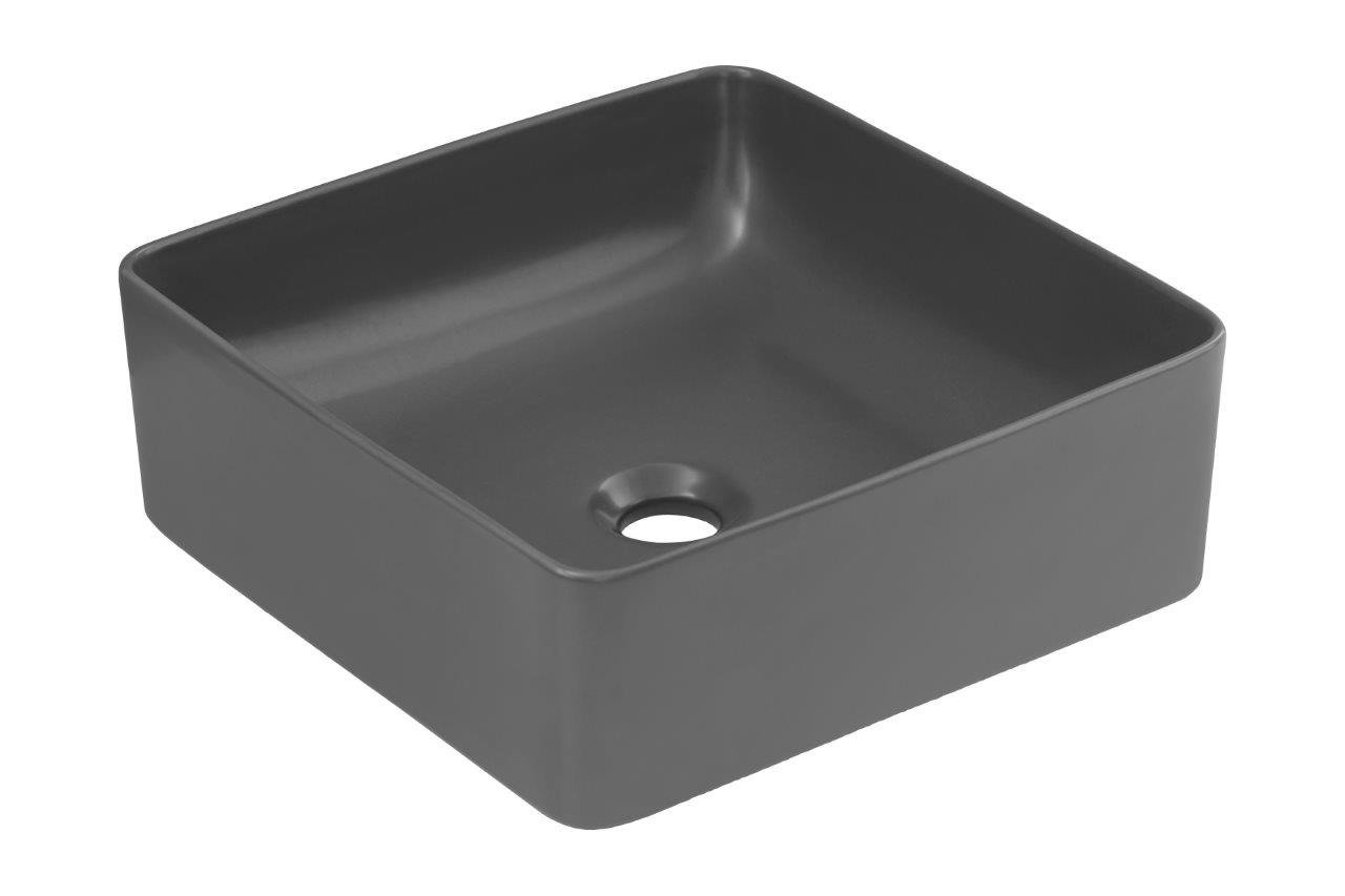 ArtCom Keramické umývadlo UM-6276 SLIM 1 | sivý mat 40 cm