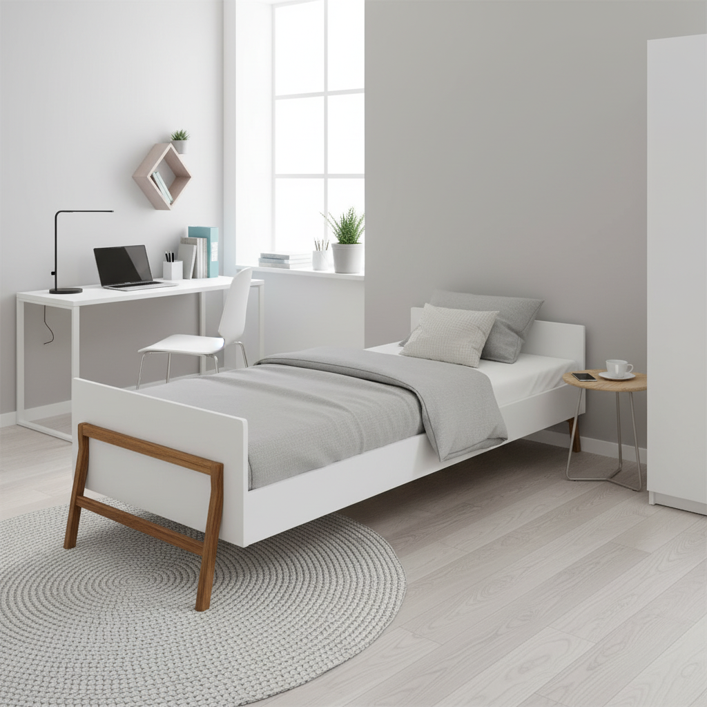 ArtBel Detská posteľ LOTTA | biela 90 x 200 cm