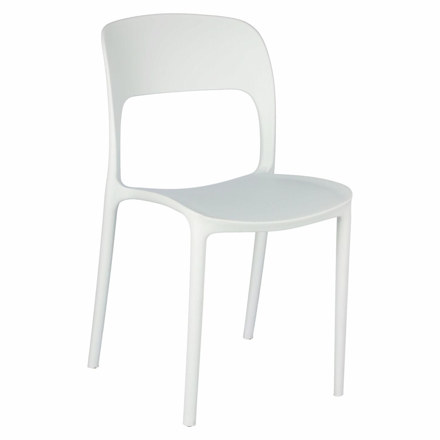 E-shop ArtD Jedálenská stolička FLEXI Farba: Biela