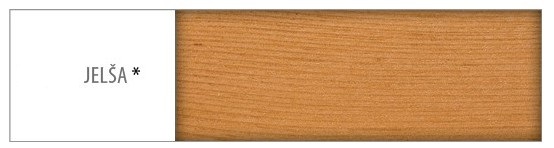 Komoda - masív KD108 | borovica Morenie: Jelša