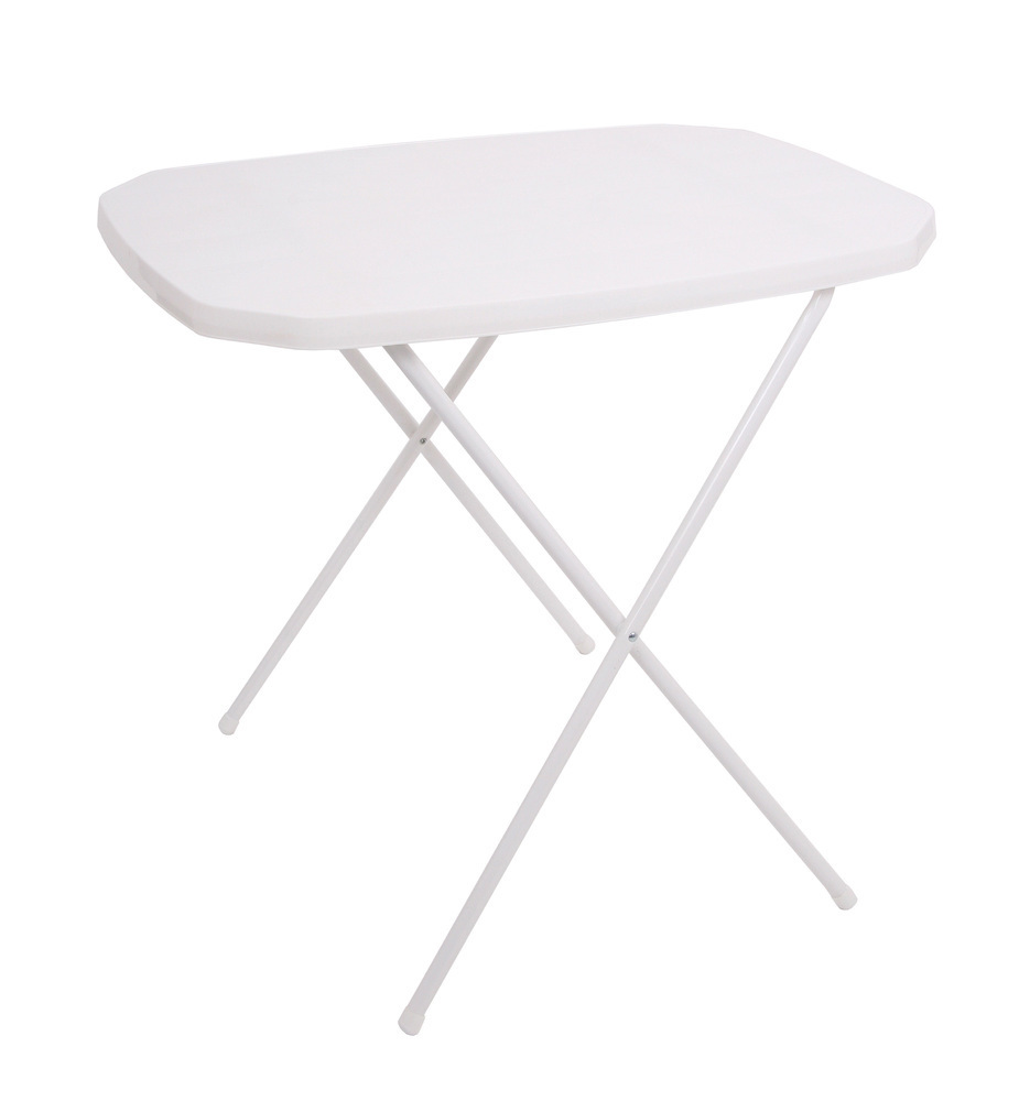 E-shop ArtRoja Campingový stôl | biela 53 x 70 cm