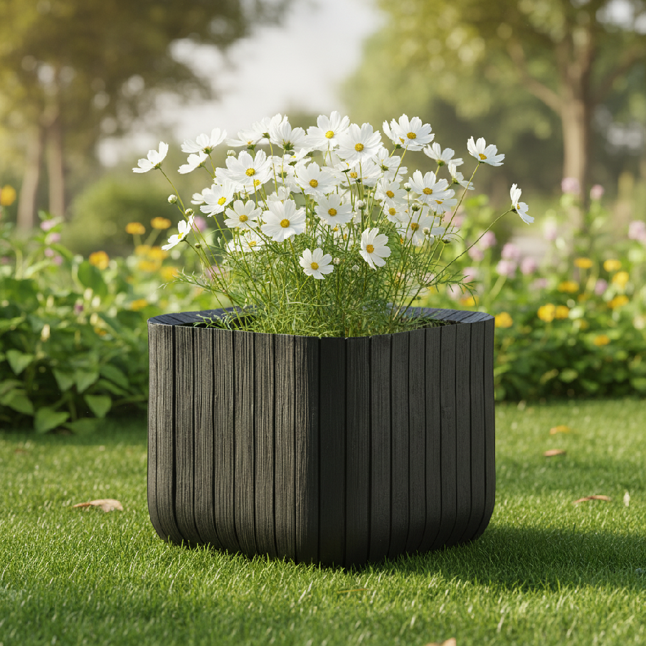 KETER Kvetináč BRICK PLANTER ML | grafit