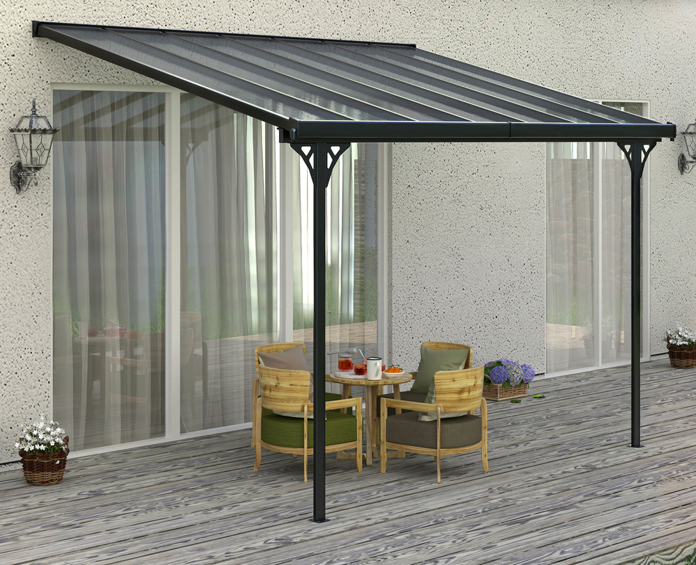 E-shop ArtRoja Pergola BRUCE F | transparentný polykarbonát