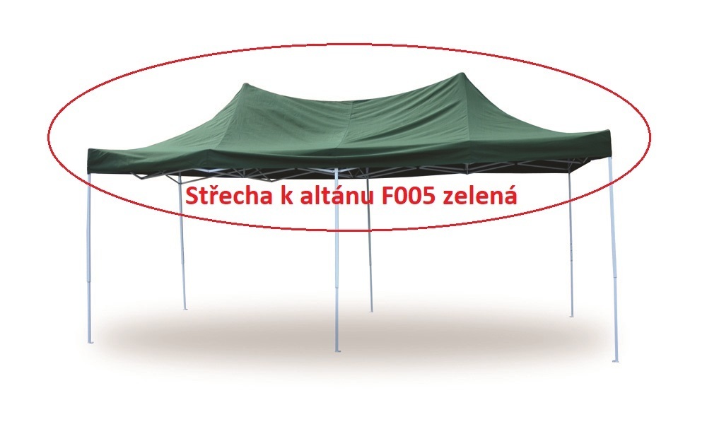 E-shop ArtRoja Strecha k altánku F005 zelená