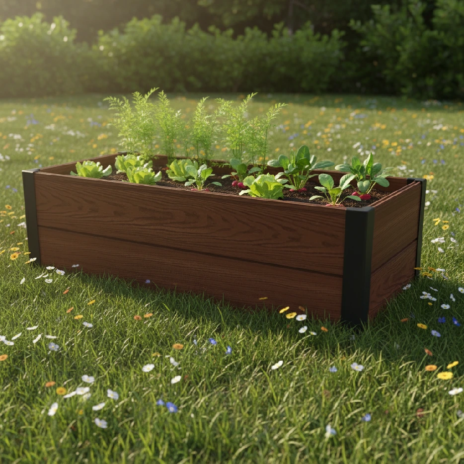 KETER Vyvýšený záhon HEDGE Trough | hnedá