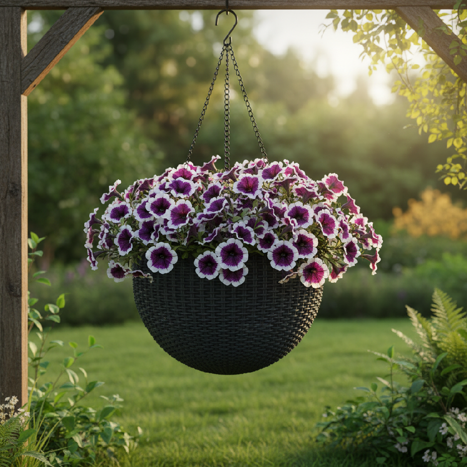 KETER Kvetináč Hanging GLOBE | grafit