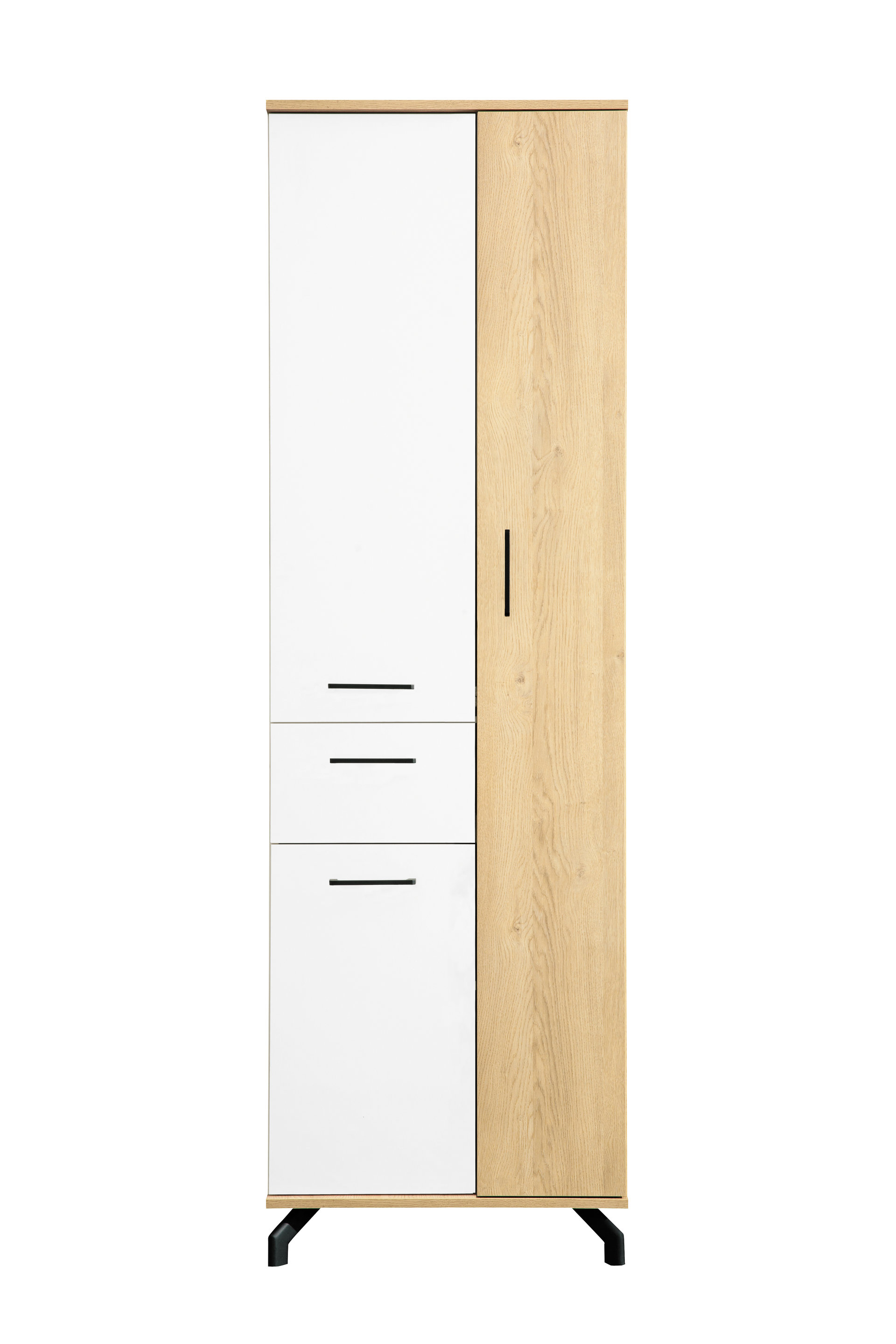 Meblar Regál MADISON MD2 Farba: biely lux / dub biskoptovy
