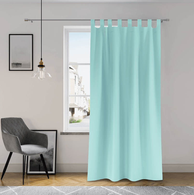 ArtFlhf Zatemňovací záves OXFORD TAB PU  | 140 x 250 cm Farba: Azurová modrá
