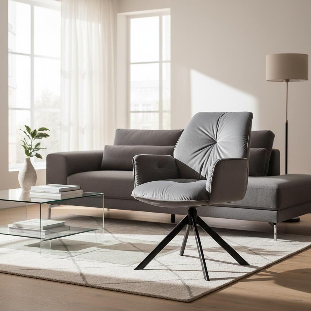 Signal Kreslo BOOGIE II Velvet | sivá