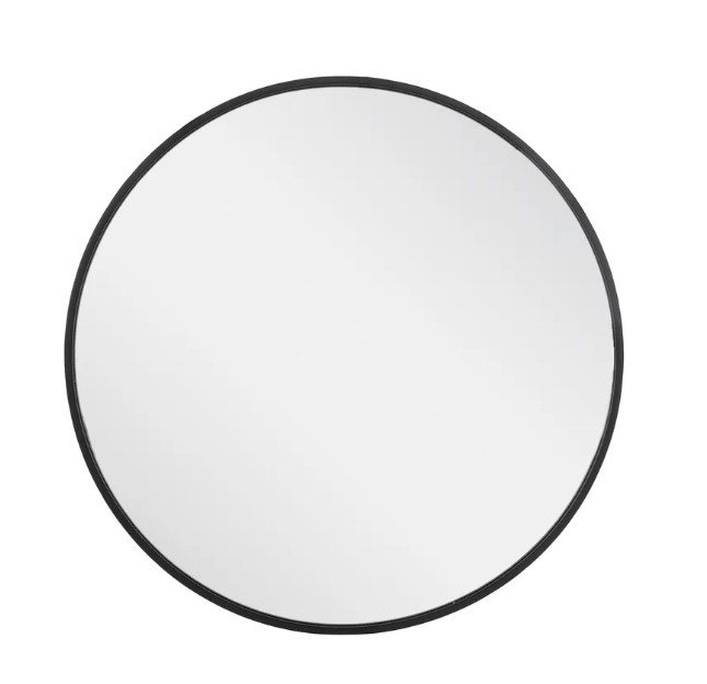 E-shop ArtPodlas Zrkadlo TUTUM MR18-20600 | čierna 60 cm