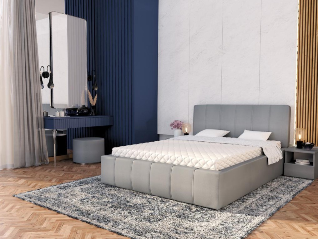 E-shop FDM Čalúnená manželská posteľ FLORIDA | 160 x 200 cm