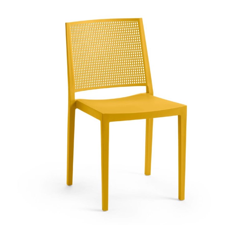 E-shop ArtRoja Záhradná stolička GRID Farba: Žltá