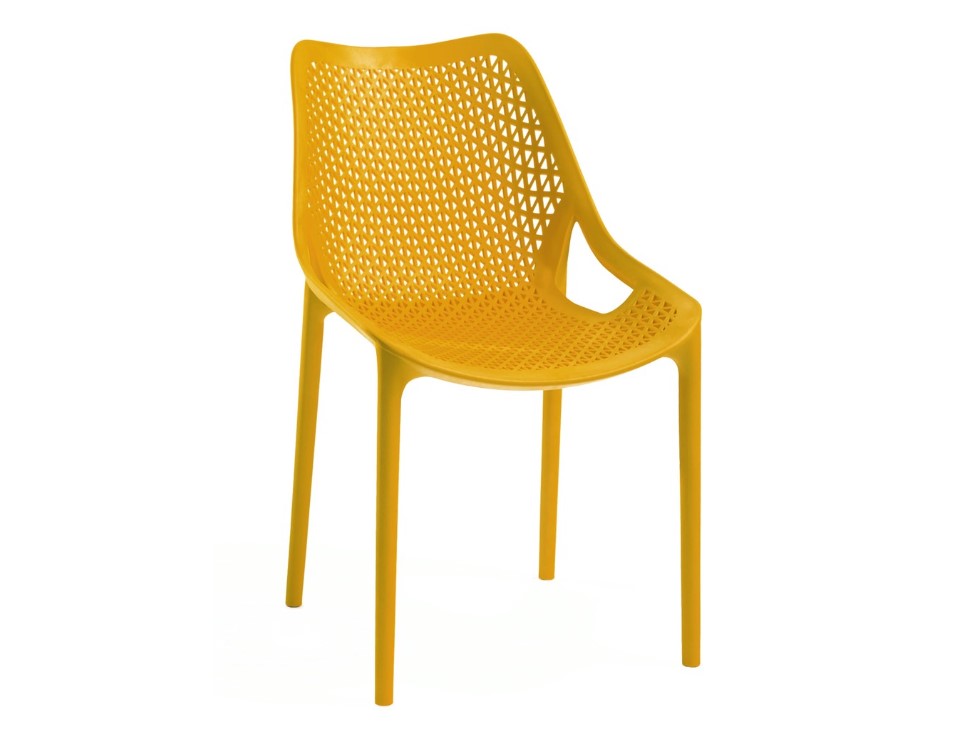 E-shop ArtRoja Záhradná stolička BILROS Farba: Žltá