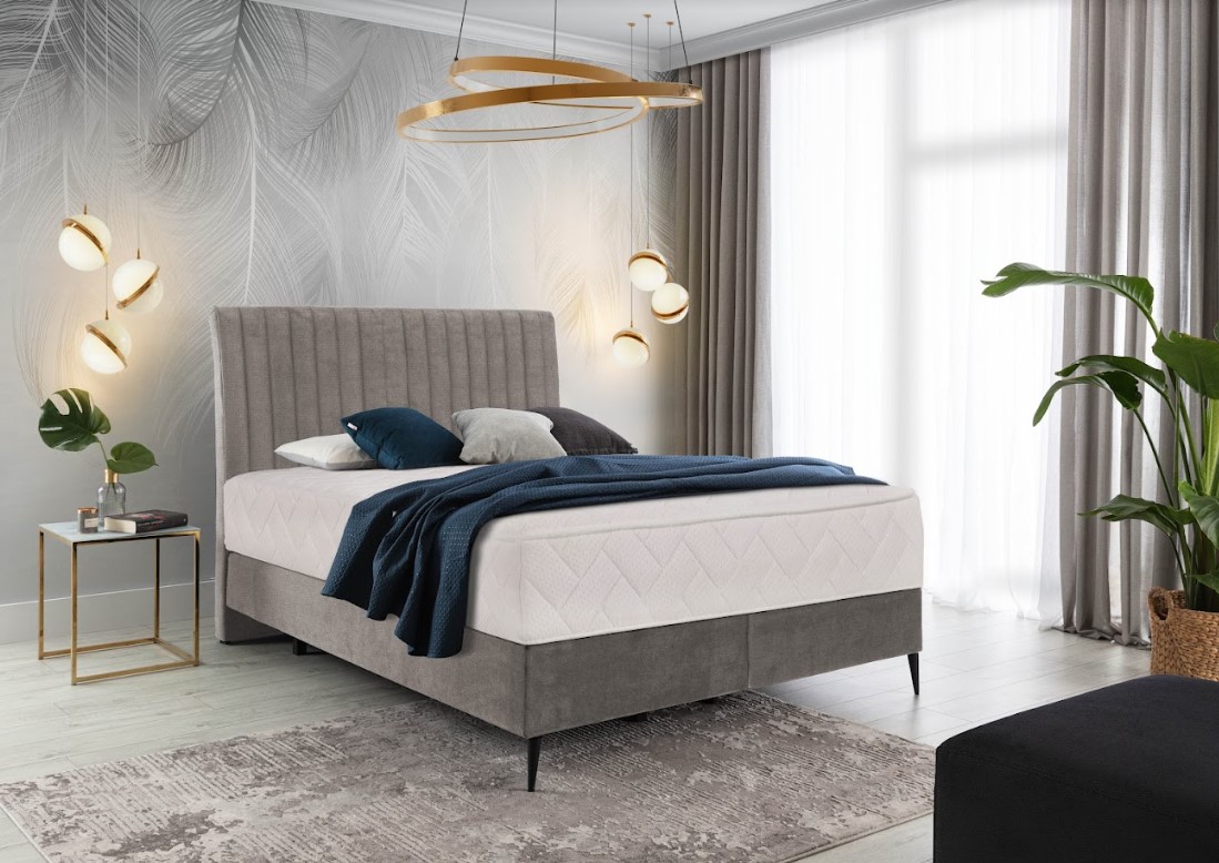 ArtElta Manželská posteľ BLANCA Boxspring | 180 x 200 cm Farba: Sola 18