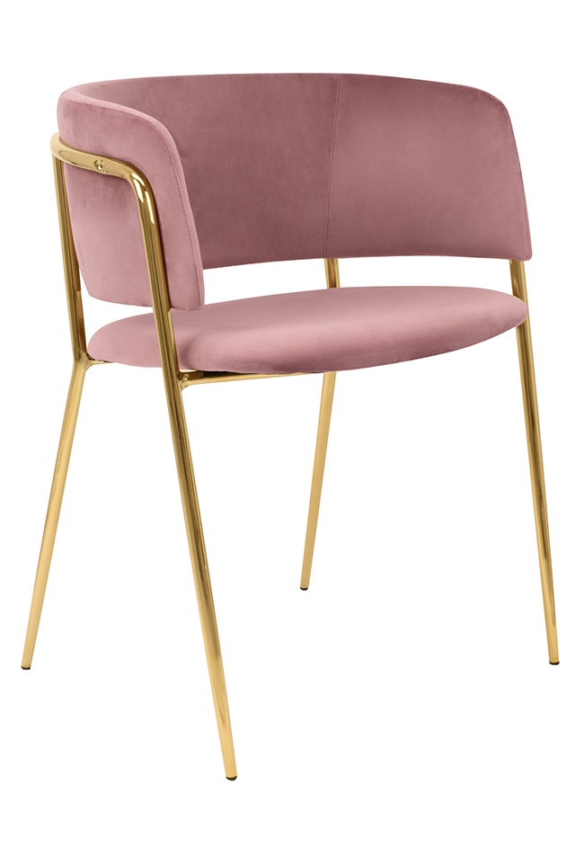 E-shop ArtKing Jedálenská stolička DELTA Farba: Ružová