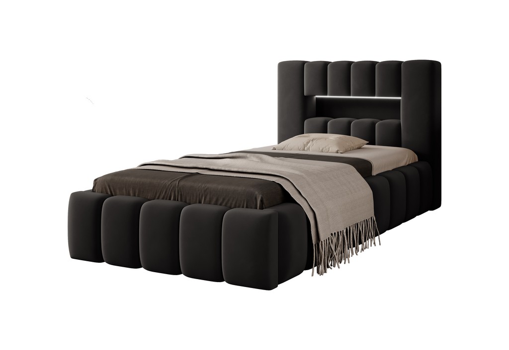 E-shop ArtElta Jednolôžková posteľ LAMICA | 90 x 200 cm Farba: Nube 06 