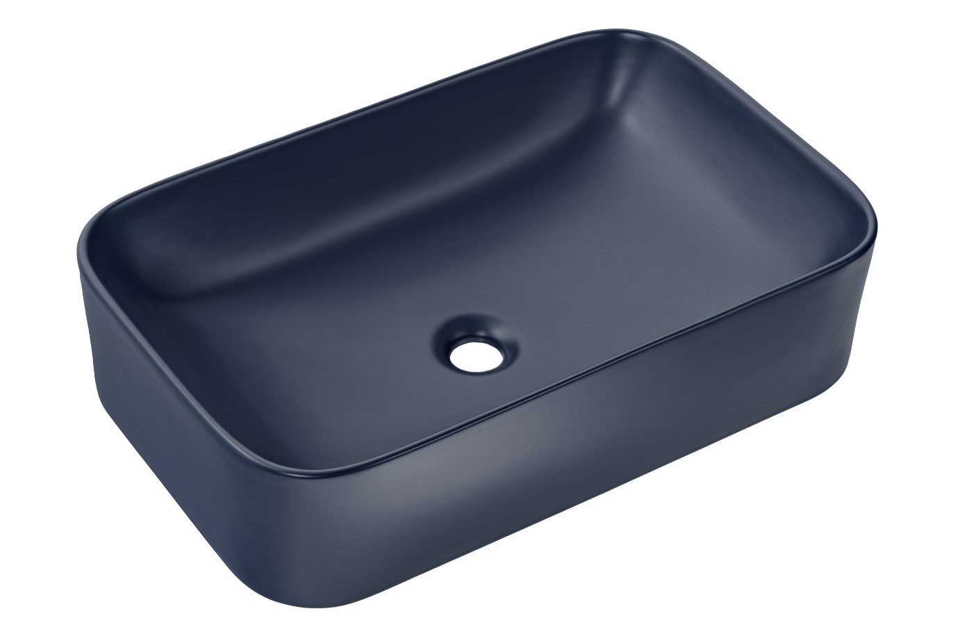 ArtCom Keramické umývadlo KAMA MNB-60 | tmavomodrý mat 60 cm