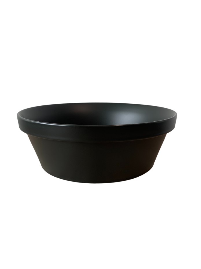 E-shop ArtCom Keramické umývadlo MADA MB | čierna 40 cm