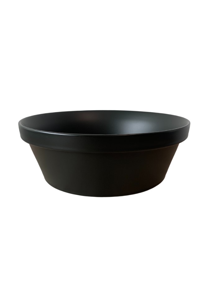 ArtCom Keramické umývadlo MADA MB | čierny mat 40 cm