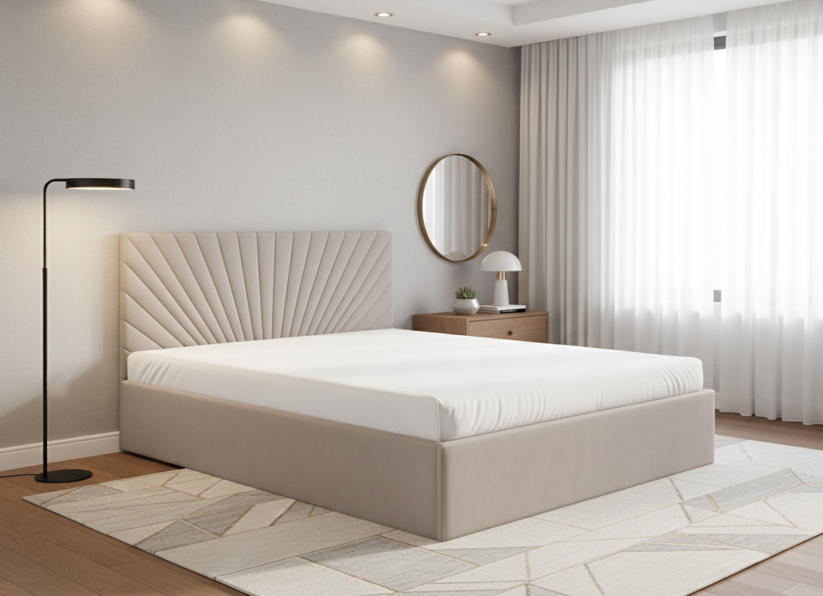 ArtPK Manželská posteľ LUCY 04 | 160 x 200 cm Farba: Trinity 05