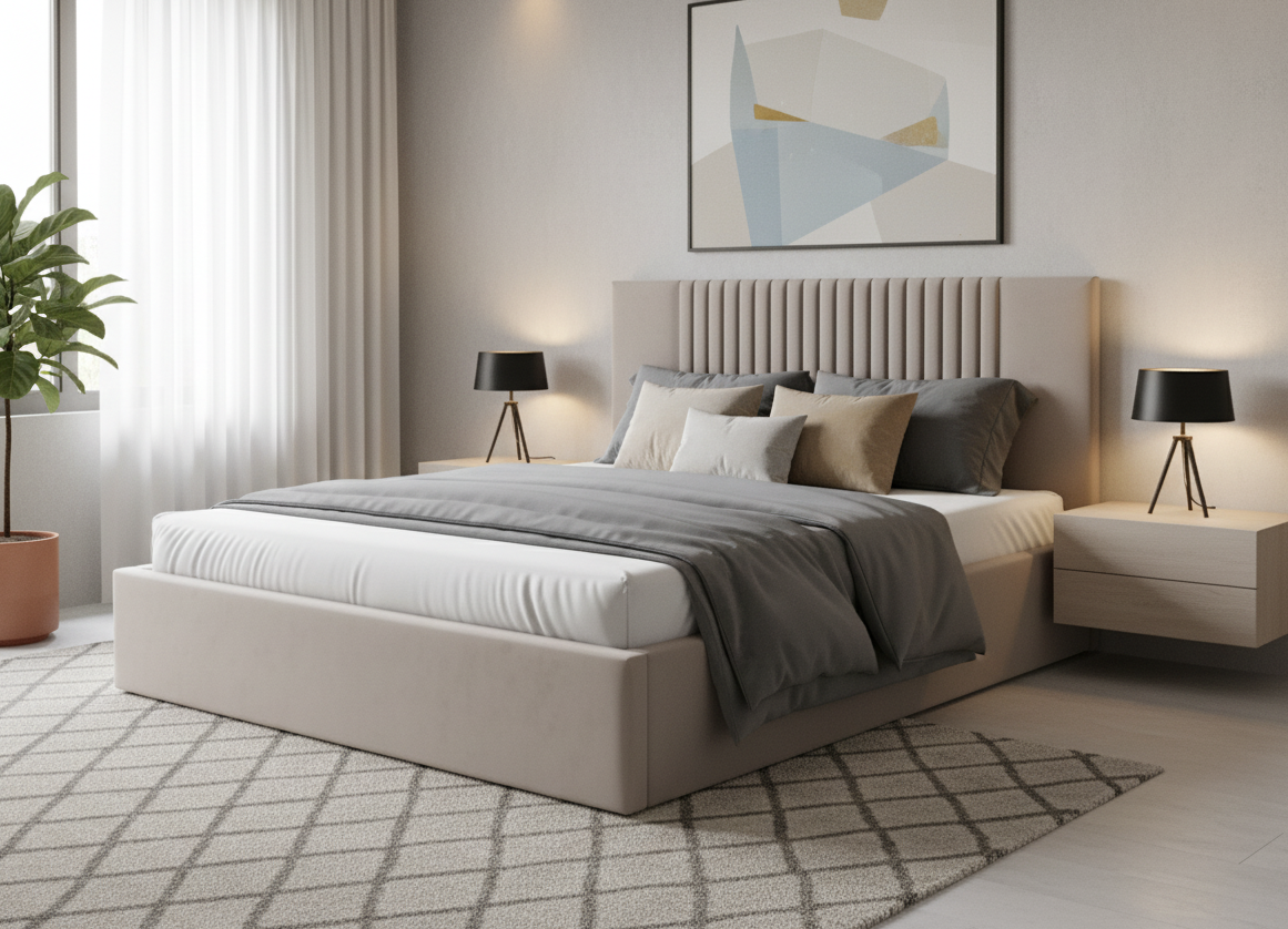 ArtPK Manželská posteľ LUCY 07 | 180 x 200 cm Farba: Trinity 19