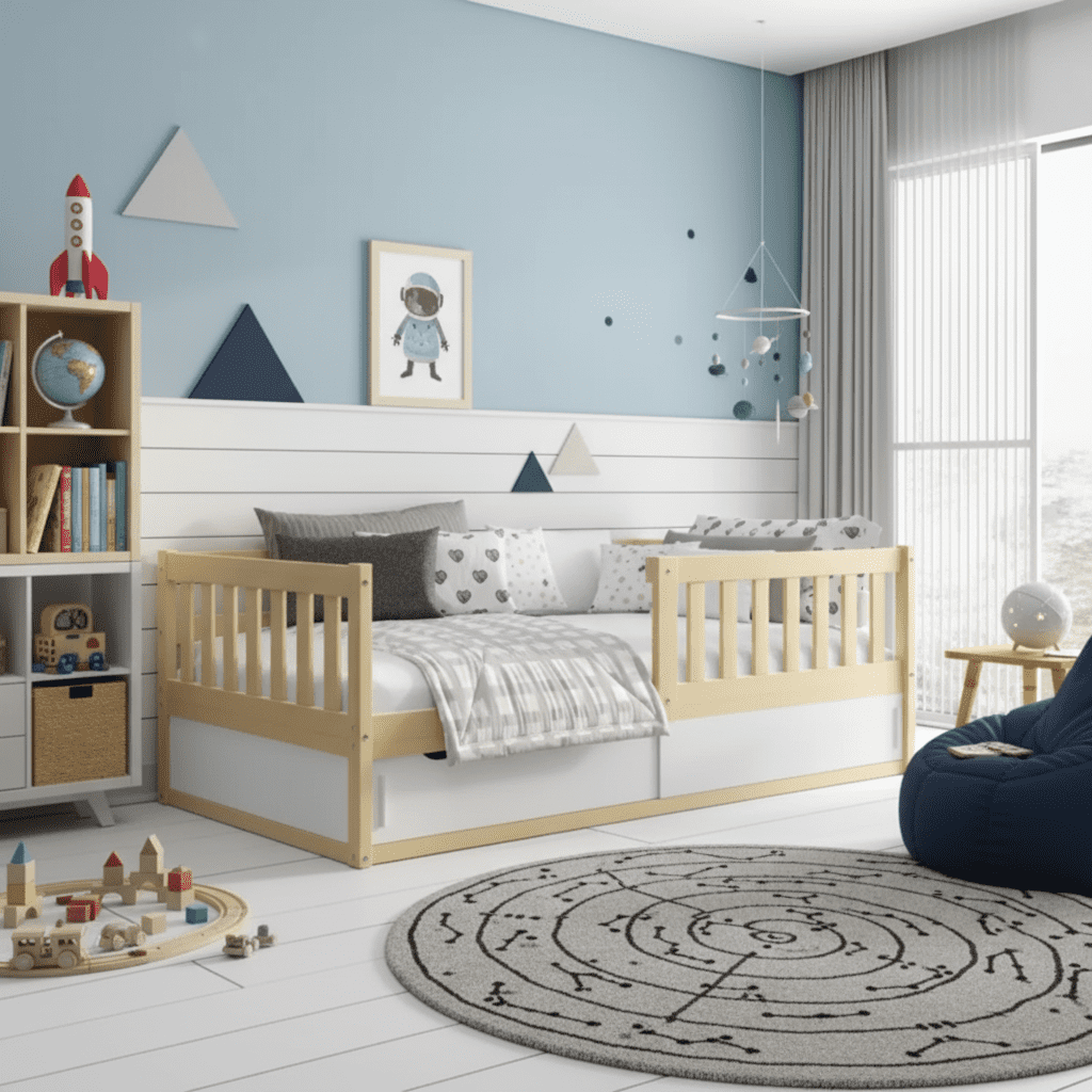 BMS Detská posteľ SMART | 80 x 160 cm Farba: Borovica