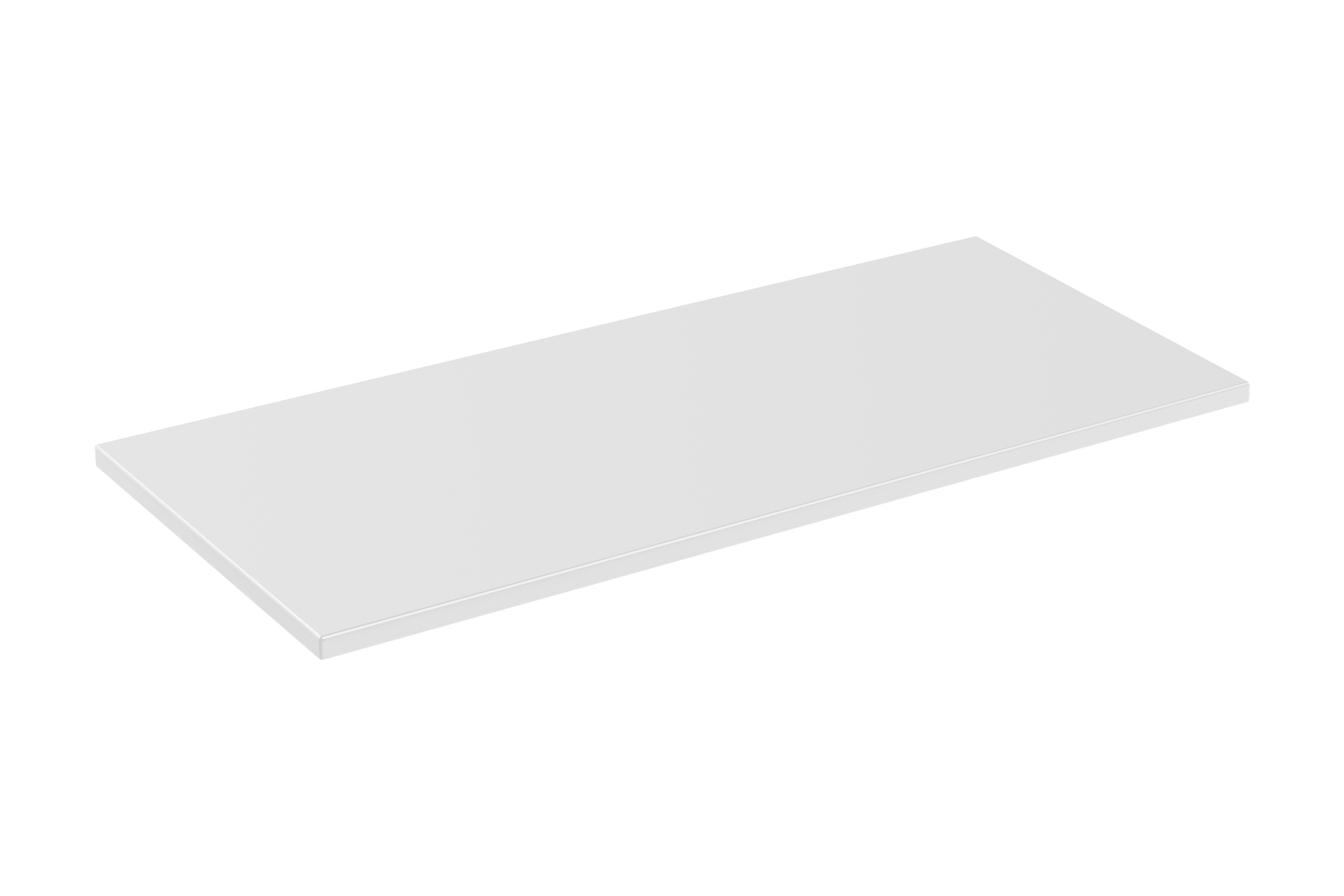 ArtCom Doska pod umývadlo ICONIC White | biely mat Typ: Doska 100 cm / 89-100