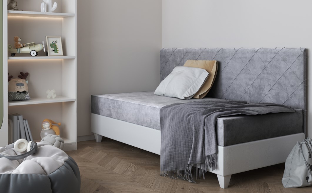 ArtBed Detská posteľ LAGOS II Farba: Sivá