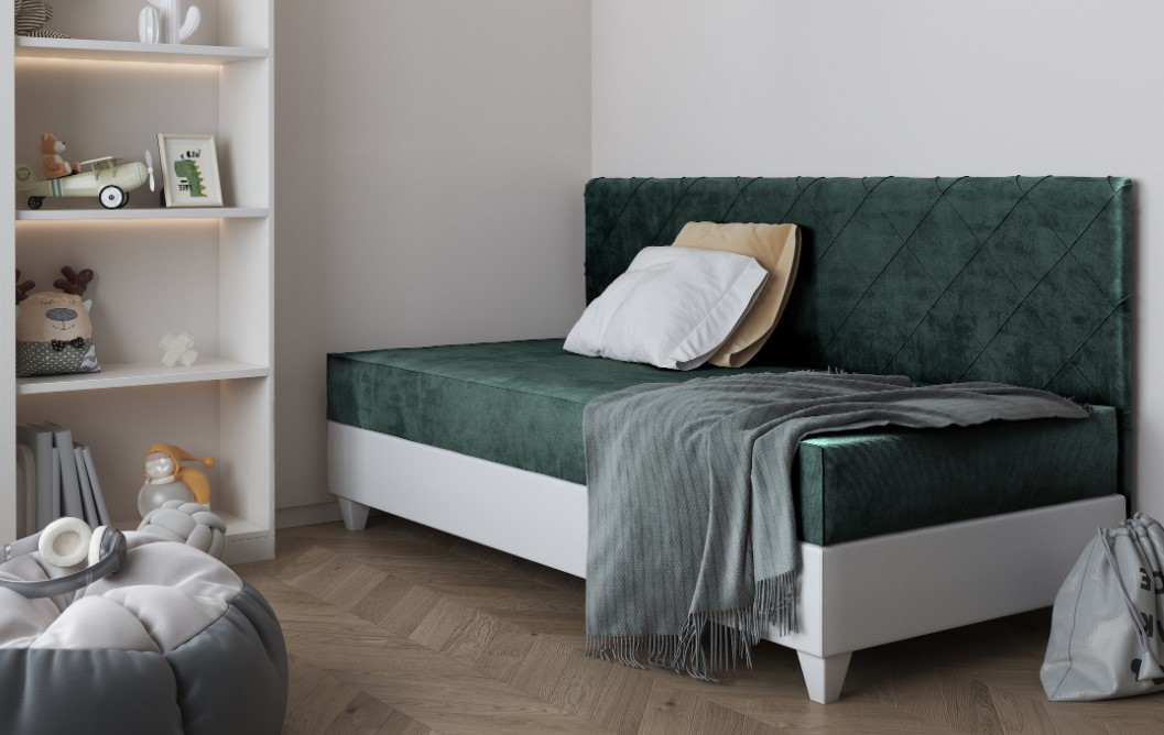 ArtBed Detská posteľ LAGOS II Farba: Zelená
