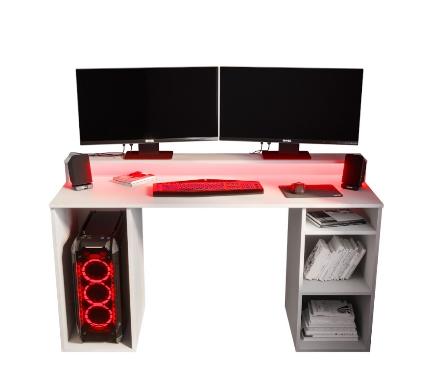 E-shop ArtAbiks Písací stolík GAMER 1 Farba: Biela