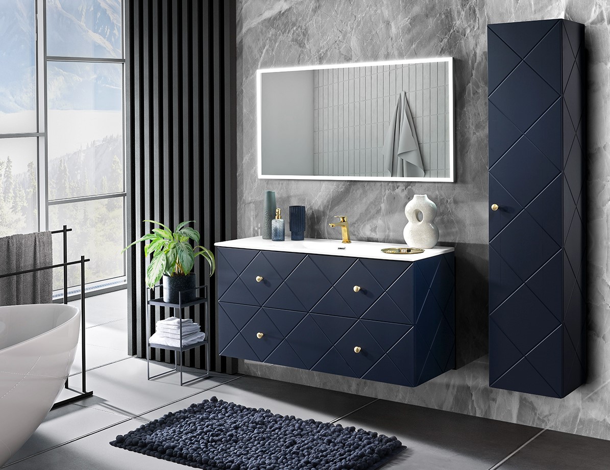 ArtCom Kúpeľňový komplet ELEGANCE Blue 120/2