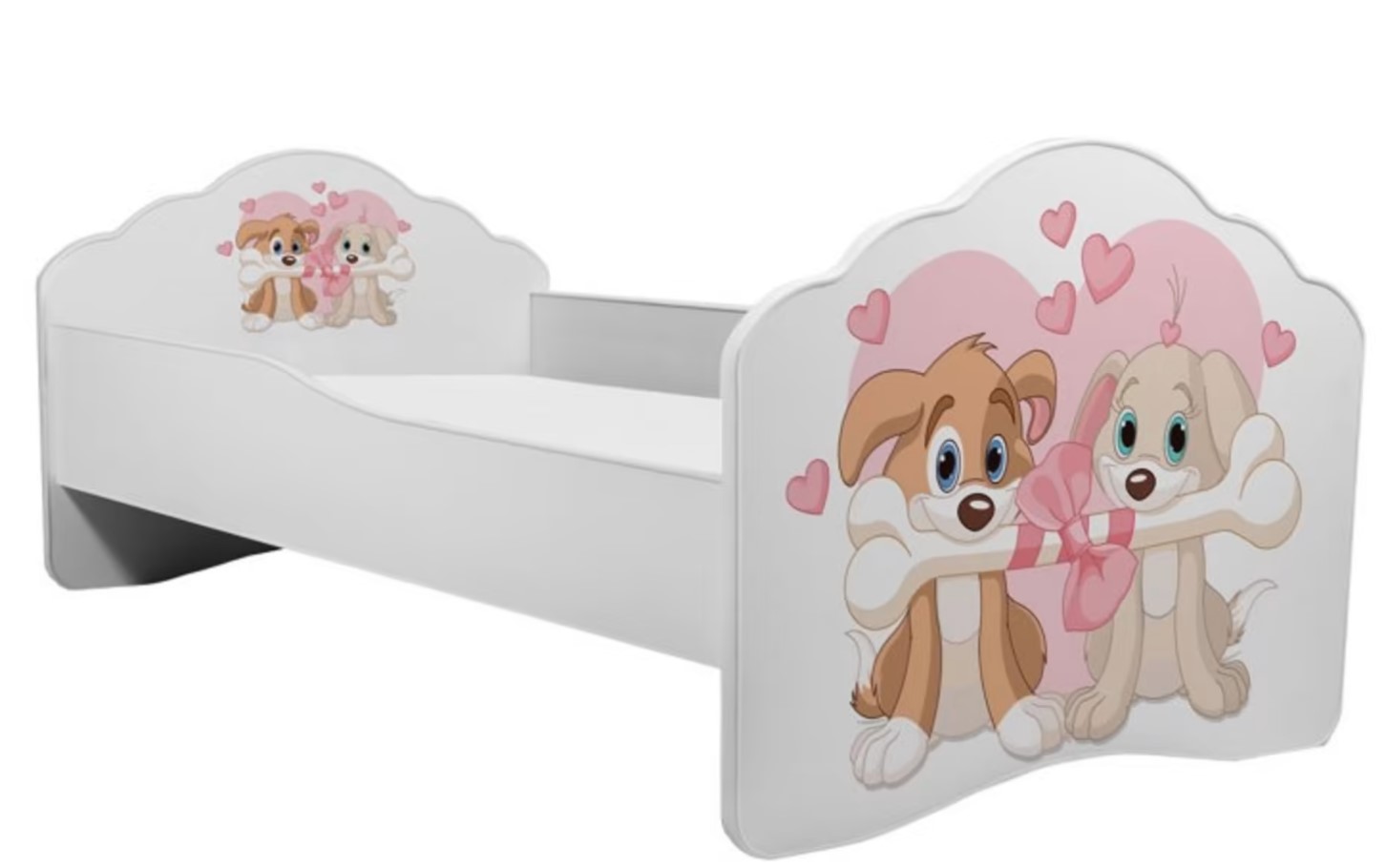 E-shop ArtAdrk Detská posteľ CASIMO | 80 x 160 cm Prevedenie: Dva psíky