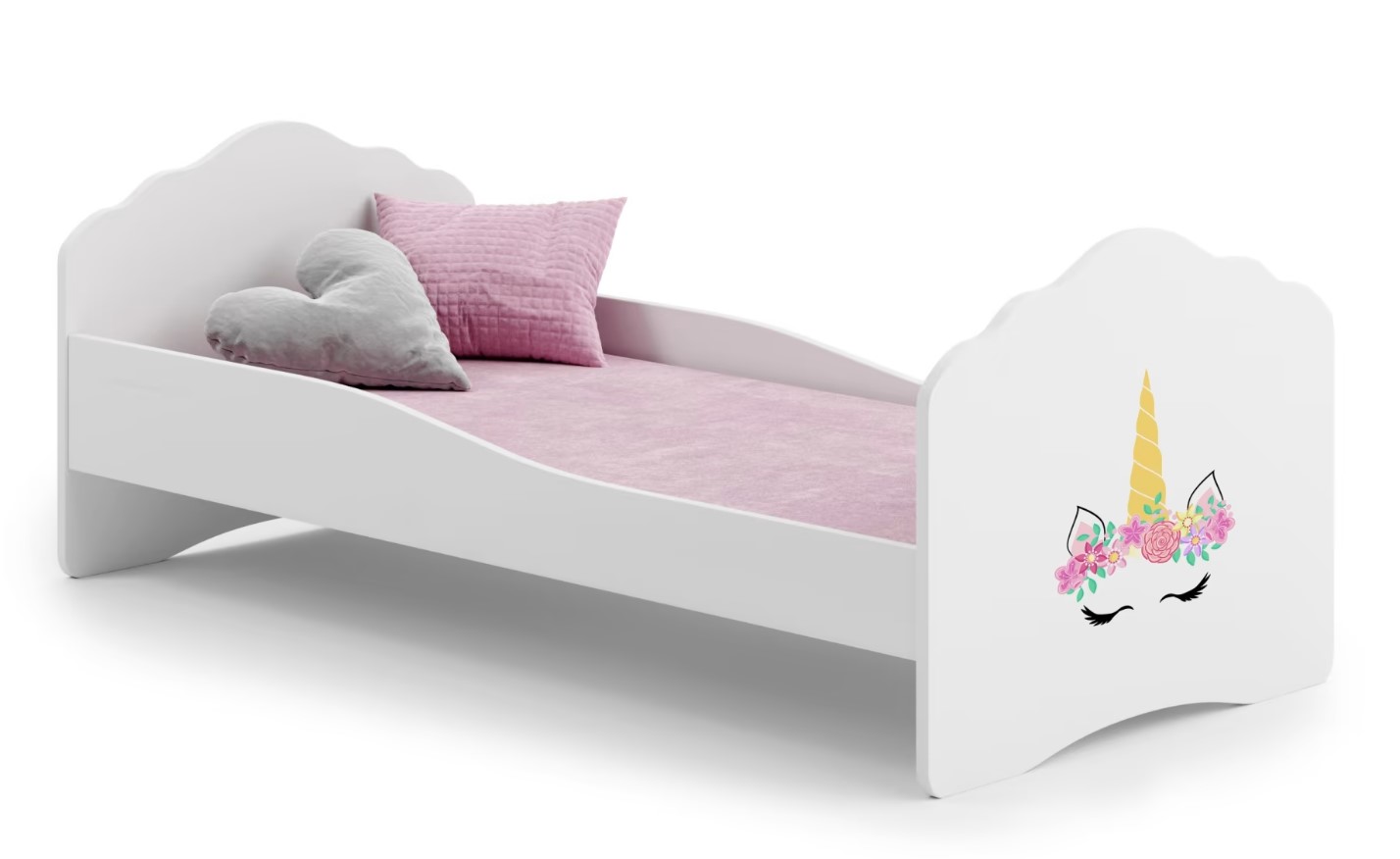 E-shop ArtAdrk Detská posteľ CASIMO | 80 x 160 cm Prevedenie: Jednorožec