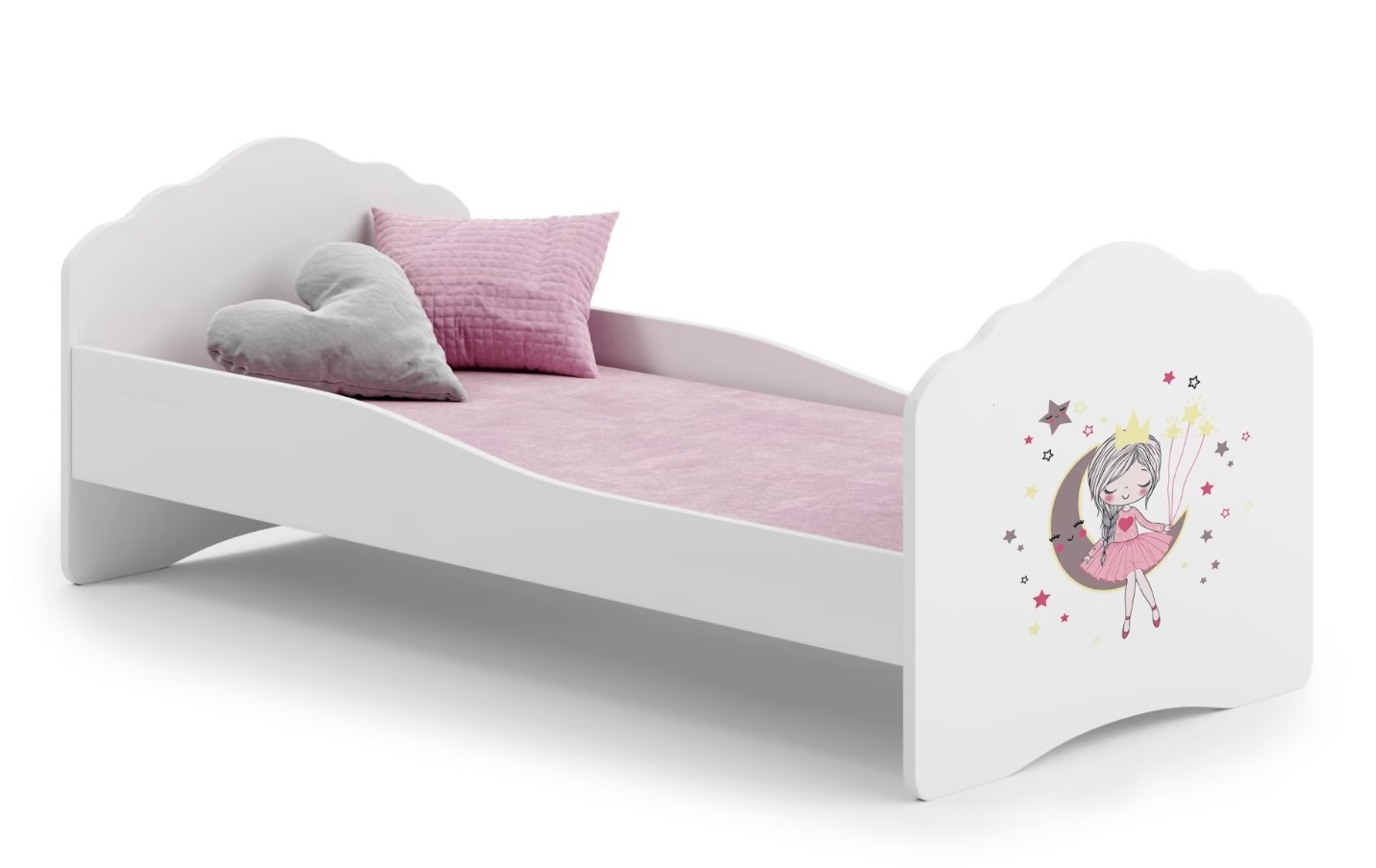 ArtAdrk Detská posteľ CASIMO | 80 x 160 cm Prevedenie: Spiaca princezná