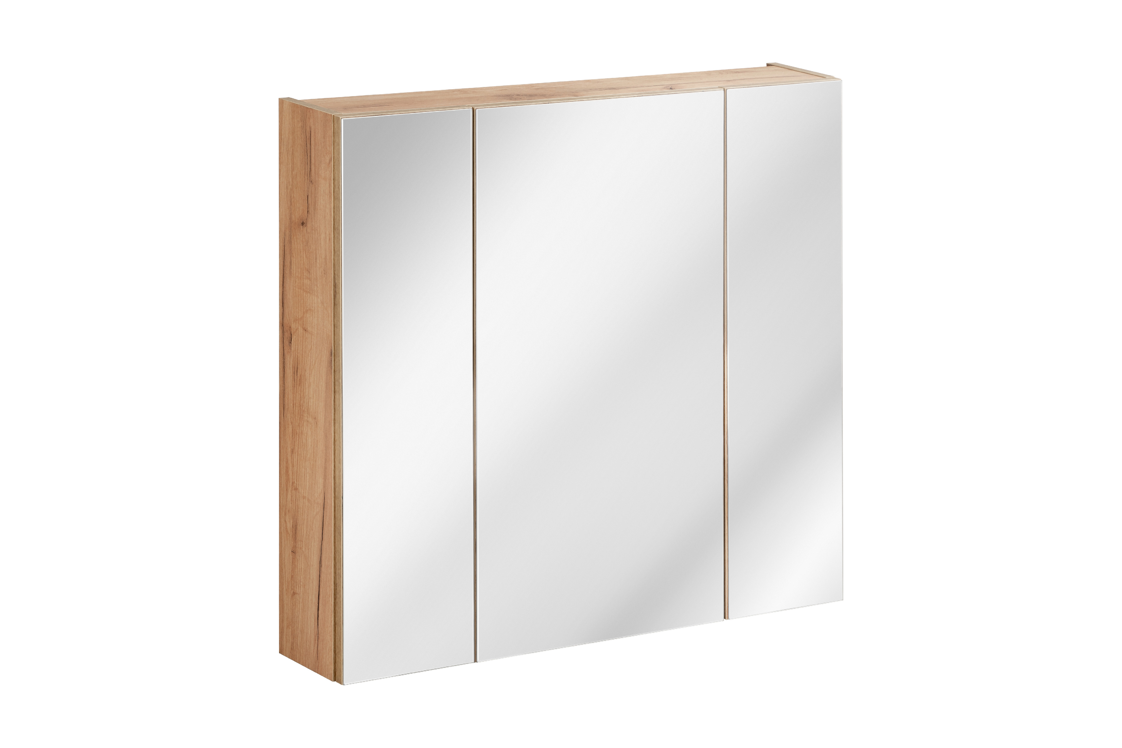 ArtCom Zrkadlová skrinka CAPRI Oak 843 | 80 cm