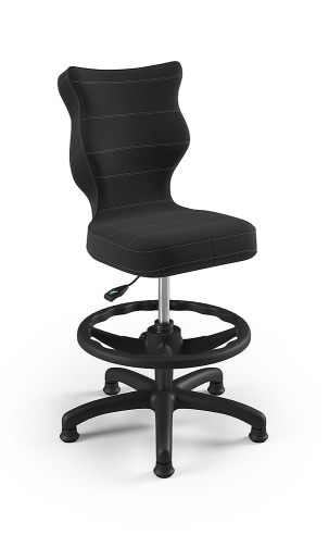E-shop Entelo Detská stolička PETIT 3 | čierna podnož Velvet 17