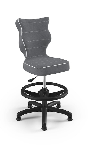 E-shop Entelo Detská stolička PETIT 4 | čierna podnož Velvet 17